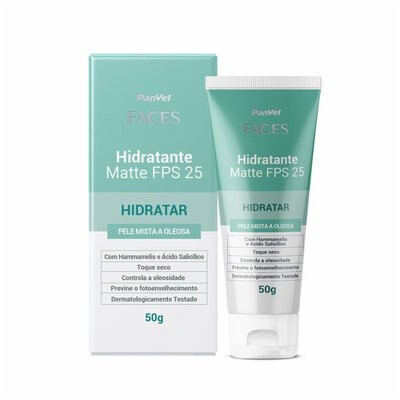Hidratante Matte FPS25 Panvel Faces