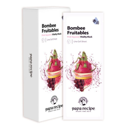 Bombee Fruitables Pink Squeeze Vitality Mask