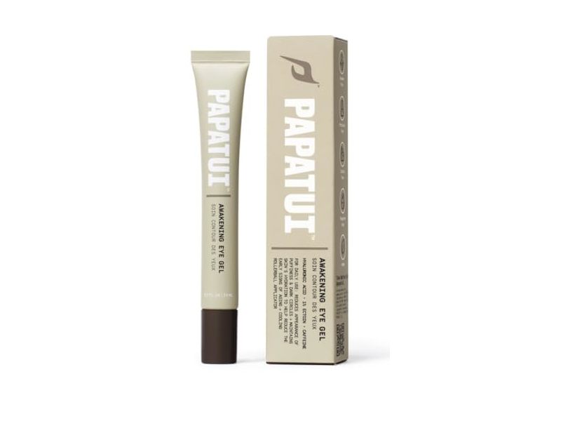 Papatui Awakening Eye Gel, Hyaluronic Acid + Ecotin & Caffeine, 0.5 fl oz/15 mL