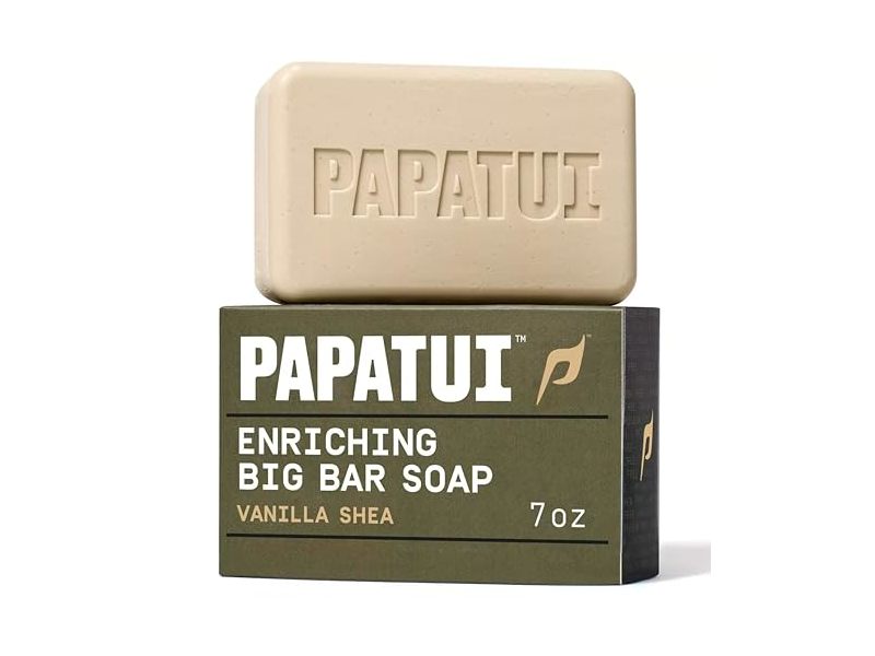 Papatui Enriching Bio Bar Soap, Vanilla Shea, 7 oz/198 g
