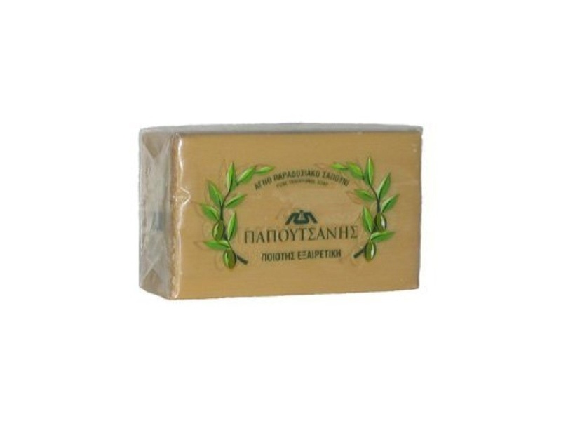 Papoutsanis Pure Olive Oil Soap, 125 g (Case of 6)