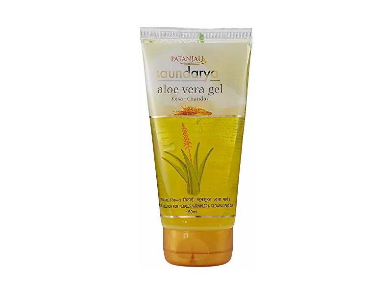 Patanjali Saundarya Aloe Vera Gel with Kesar Chandan, 150ml