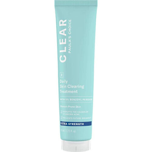 Clear Extra Strength Daily Skin Clearing Treatment With 5% Benzoyl Peroxide