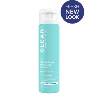 Clear Regular Strength Anti-Redness Exfoliating Solution With 2% Salicylic Acid