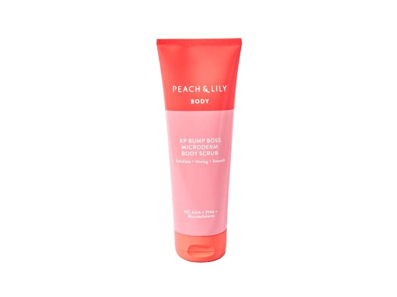Peach & Lily KP Bump Boss Microderm Body Scrub, 8.11 oz/230 g