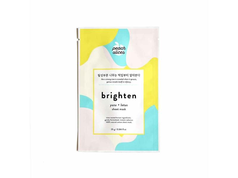 Peach & Lily Peach Slices Brighten Mask, 25g