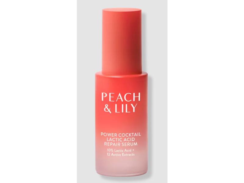 Peach & Lily Power Cocktail Lactic Acid Repair Serum, 1.01 fl oz/30 mL