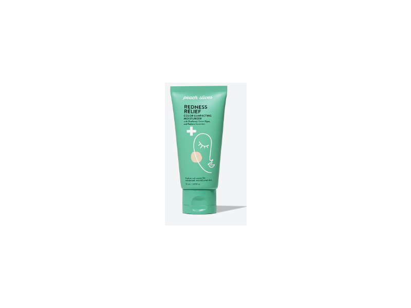 Peach Slices Redness Relief Color Correcting Moisturizer, 1.69 fl oz/50 mL