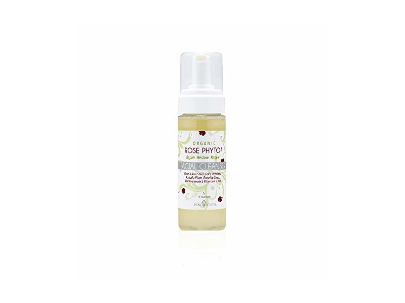 Peak Scents Organic Rose Phyto³ Gentle Facial Cleanser, 5 oz