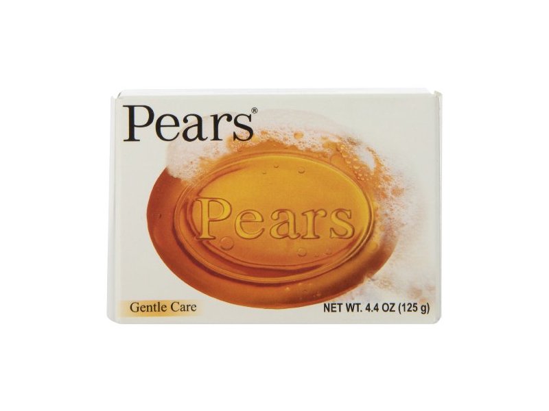 Pears Natural Glycerine Transparent Soap, 4.4-Ounce bar (Pack of 12)