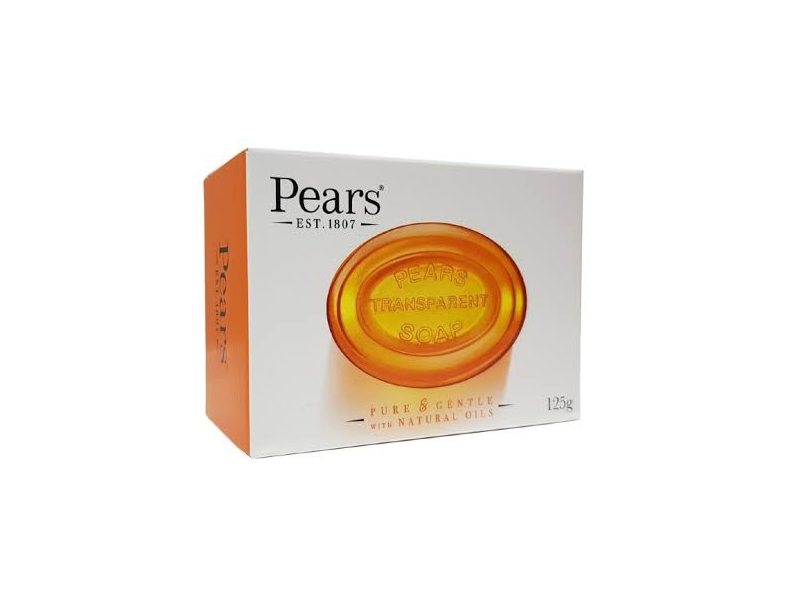 Pears Transparent Soap, Pure & Gentle, 125 g