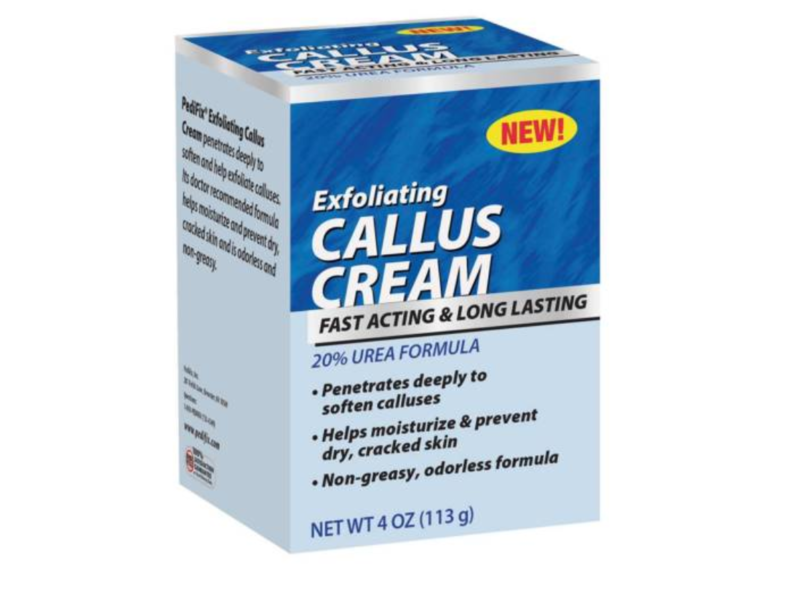 Pedifix Exfoliating Callus Cream, Fast Acting & Long Lasting, 4 oz