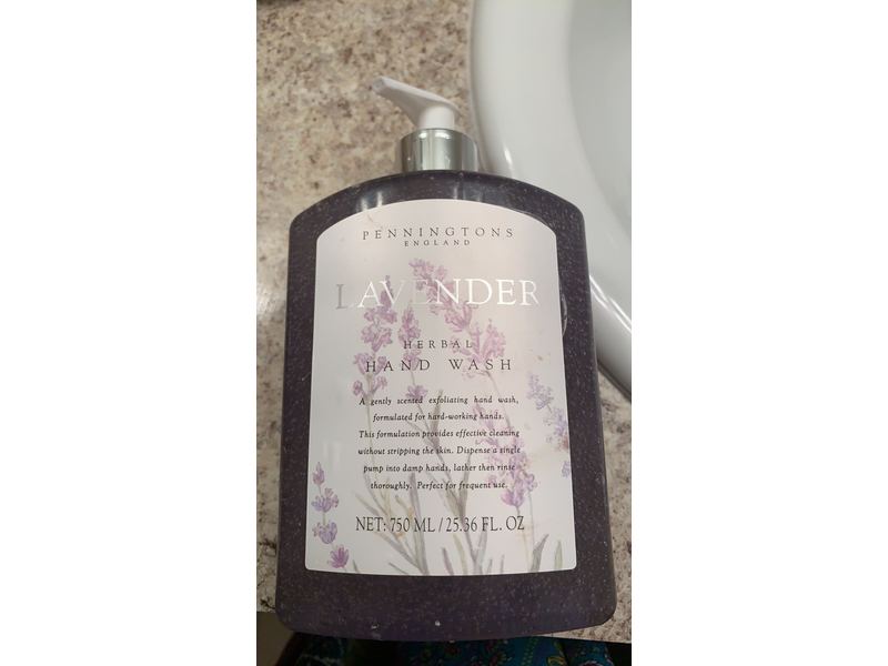 Penningtons England Lavender Herbal Hand Wash, 25.36 fl oz