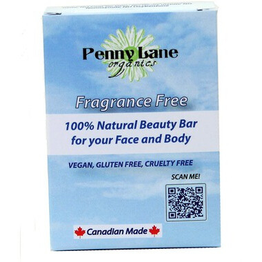100% Natural Beauty Bar Fragrance Free