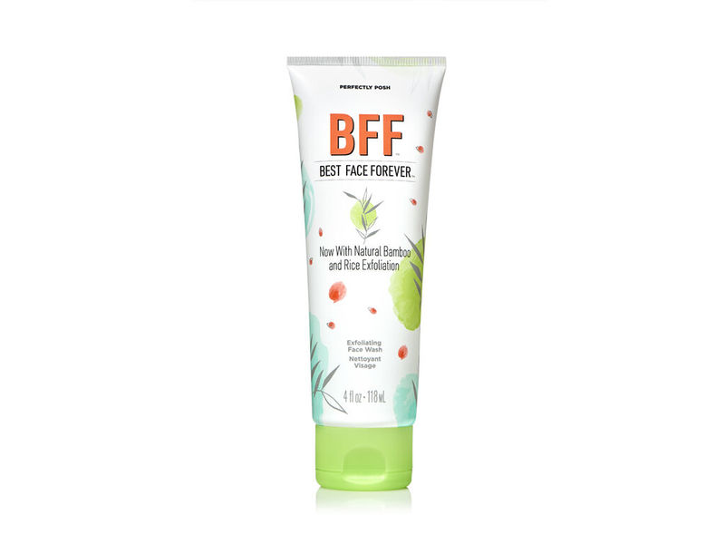 Perfectly Posh BFF Best Face Forward Exfoliating Face Wash, 4 fl oz/118 mL