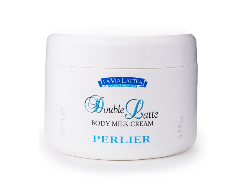 Perlier Double Latte Body MIlk Cream, 6.7 fl oz/200 mL