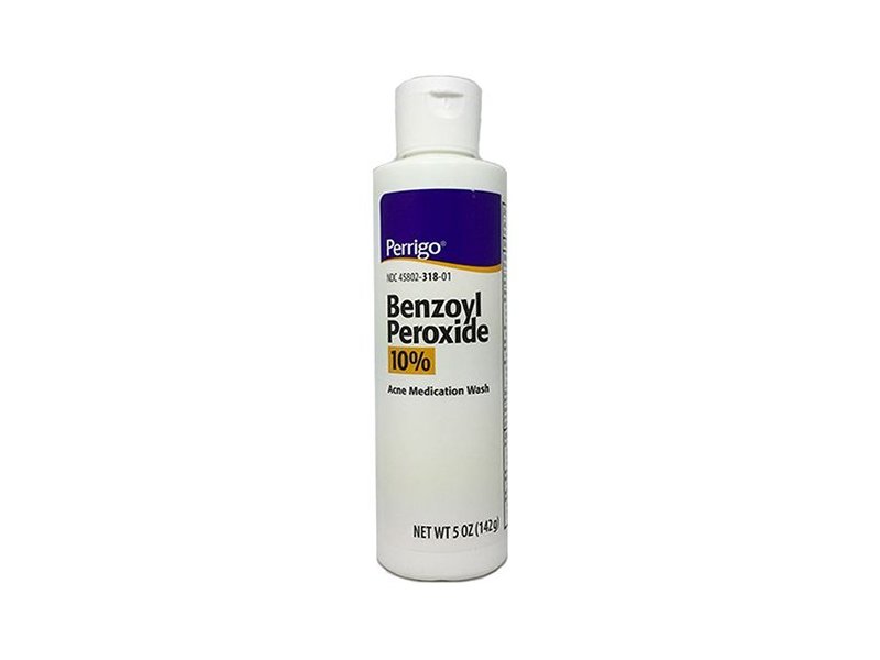 Perrigo Acne Medication Wash, Benzoyl Peroxide 10%, 5 oz/142 g