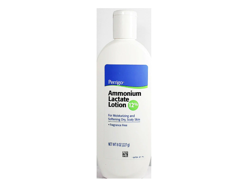 Perrigo Ammonium Lactate Lotion 12%, Fragrance Free, 8 oz/227 g
