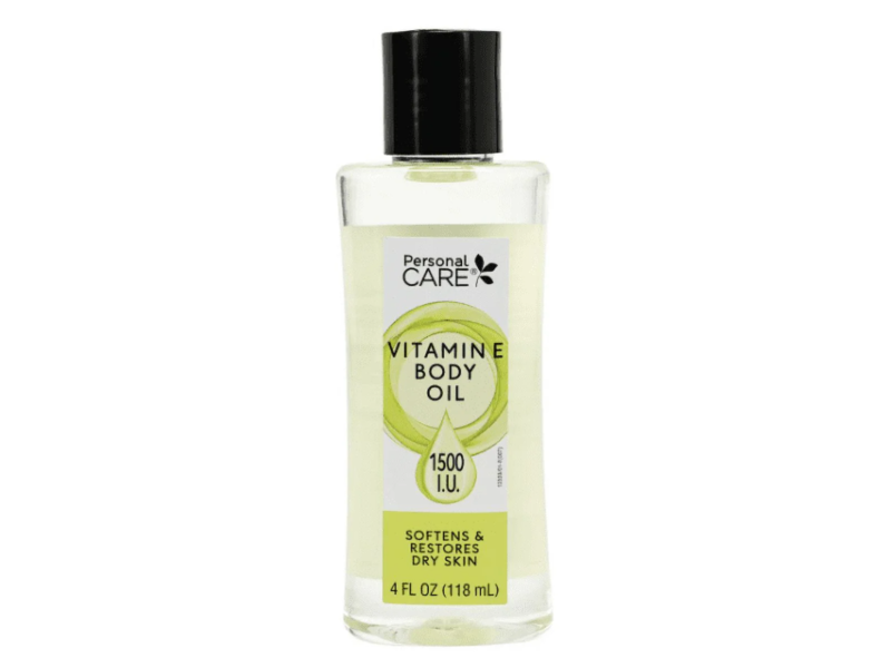 Personal Care Body Oil, Vitamin E, 4 fl oz/118 mL