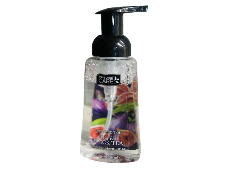 Personal Care Foaming Hand Soap, Fig & Black Tea, 8 fl oz/236 mL