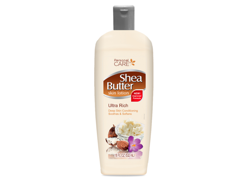 Personal Care Shea Butter Skin Lotion, Ultra Rich, 18 fl oz/532 mL