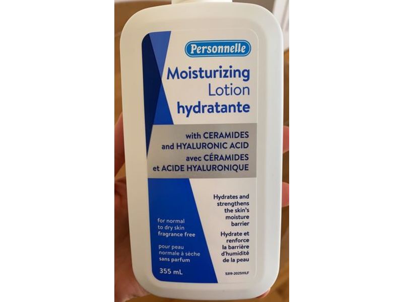 Personnelle Moisturizing Lotion, Fragrance Free, 355 mL