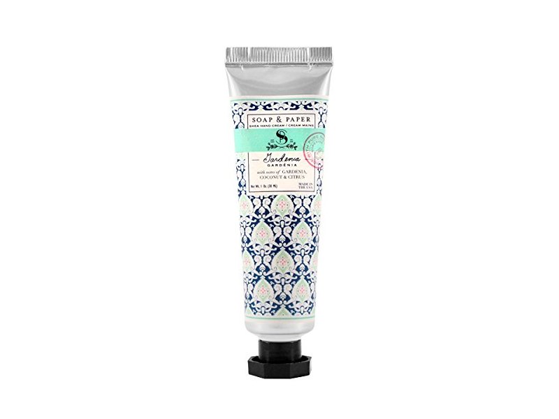 Petite Shea Hand Cream Gardenia 1 oz by The Soap & Paper Factory
