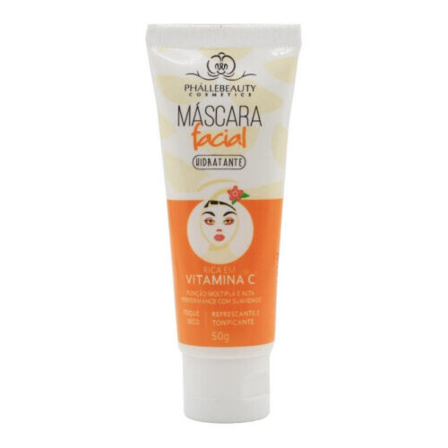 Máscara Facial Hidratante Vitamina C