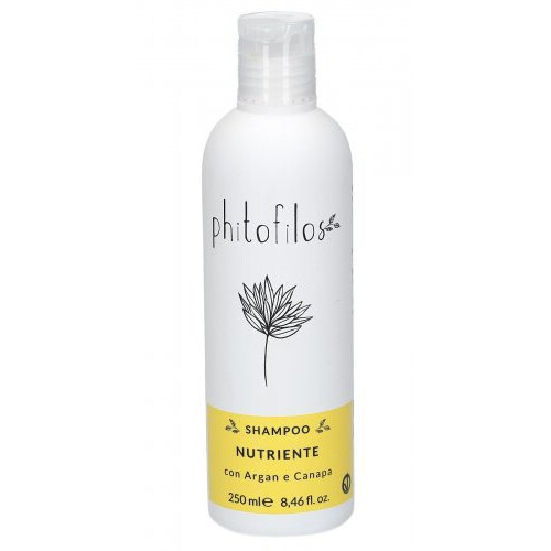 Shampoo Nutriente Con Argan E Canapa