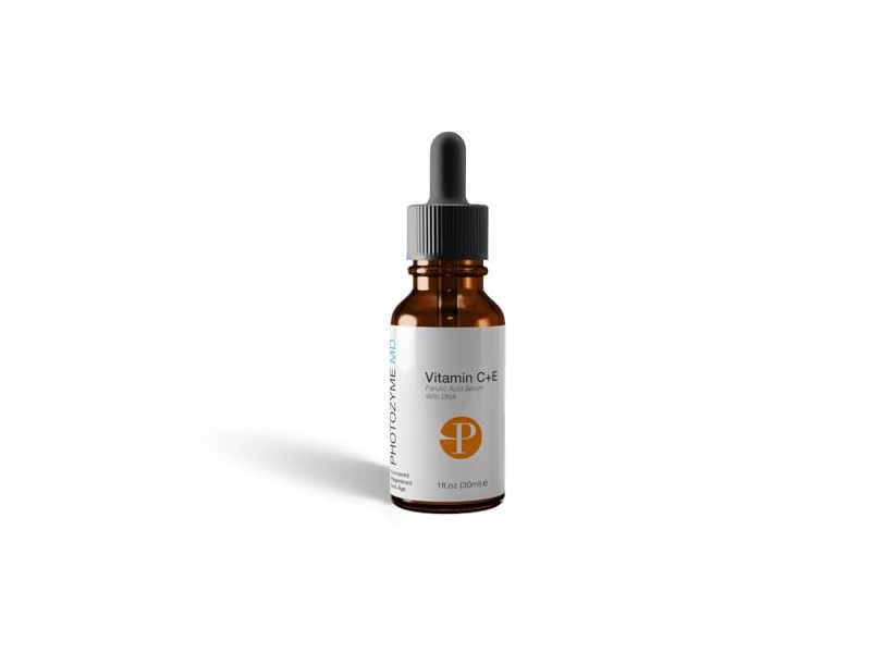 Photozyme Anti Aging Vitamin C + E Face Serum, 1 fl oz/30 mL