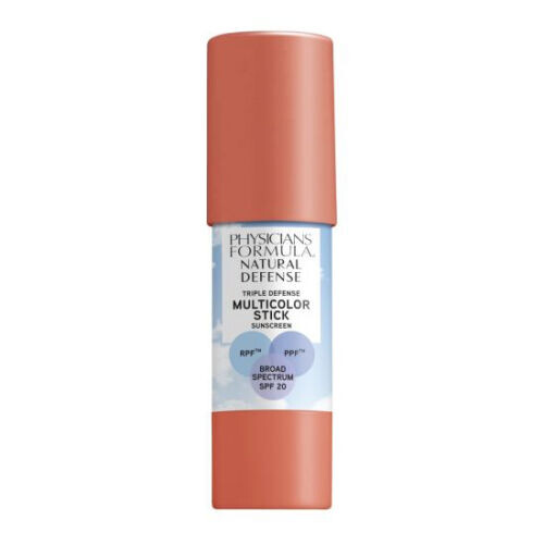 Natural Defense Triple Defense Multicolor Sticks SPF 20 - True Mauve, Soft Pink, & Warm Coral