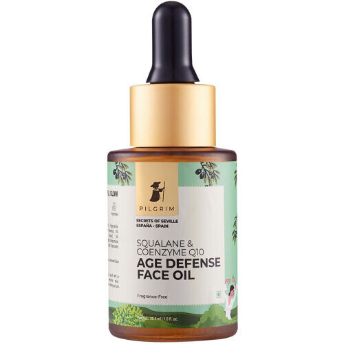 Squalane & Coenzyme Q10 Age Defense Face Oil