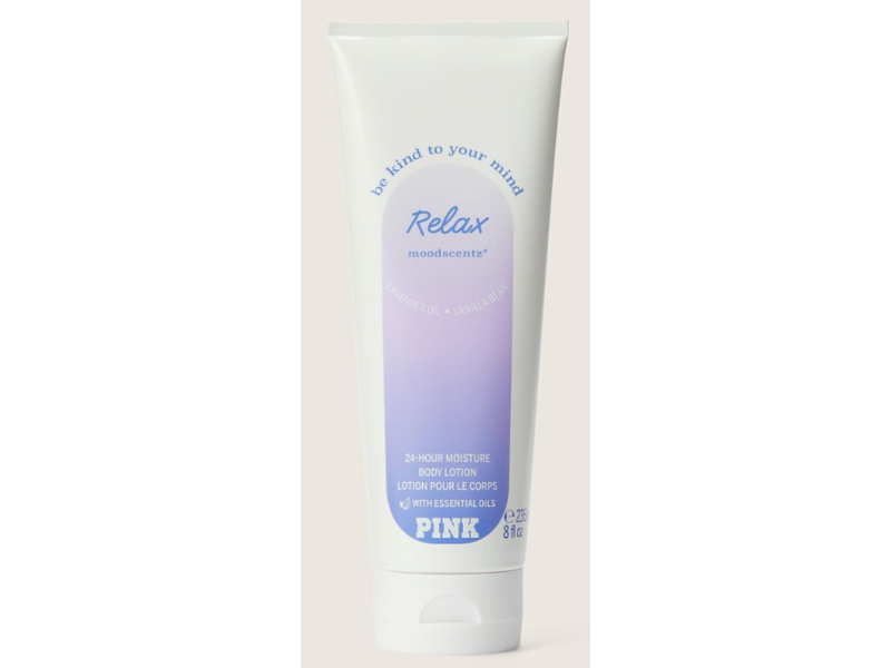 Pink Relax Moodscentz Body Lotion, Lavender Oil, Vanillabean, 8 fl oz