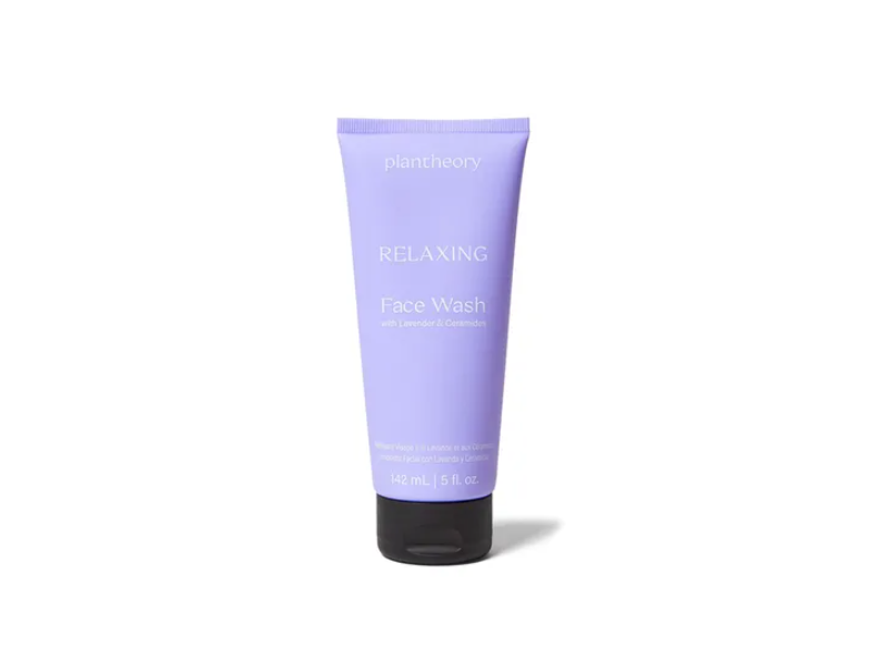 Plantheory Relaxing Face Wash, Lavender & Ceramides, 5 fl oz/142 mL