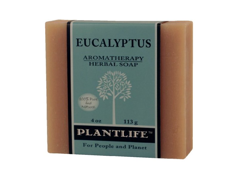 Plantlife Aromatherapy Herbal Soap, Eucalyptus, 4 oz