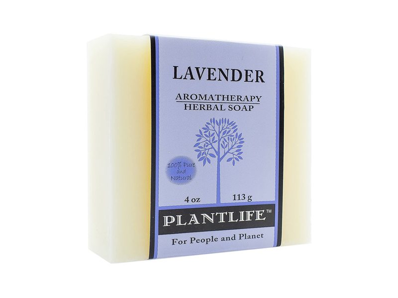 Plantlife Aromatherapy Herbal Soap, Lavender, 4 oz/113 g