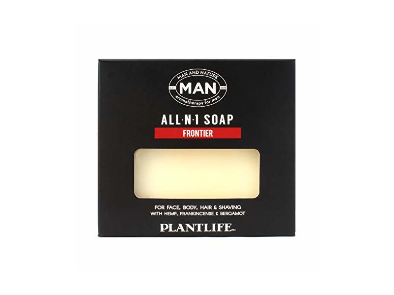 Plantlife Man And Nature All-N-1 Bar Soap, 4 oz