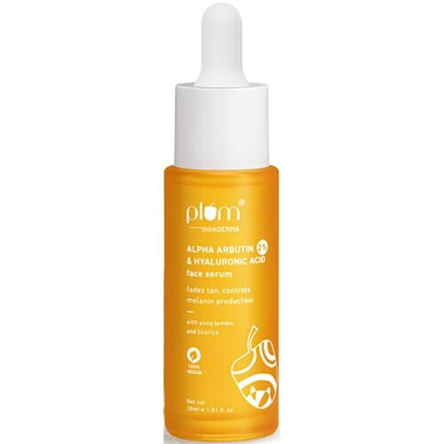 2% Alpha Arbutin & Hyaluronic Acid Face Serum With Yuzu Lemon Fades Tan & Even-toned Skin
