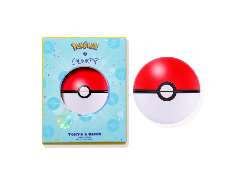 Pokemon x Colourpop Berry Lip Mask, You're a Catch, 0.23 oz/6.5 g