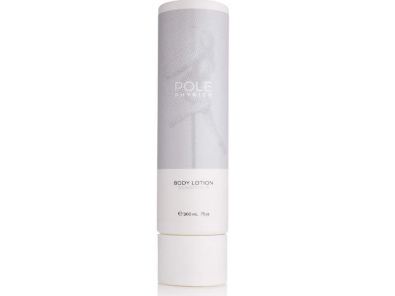 Pole Physics Body lotion, Sensitive + E, 7 fl oz/200 mL
