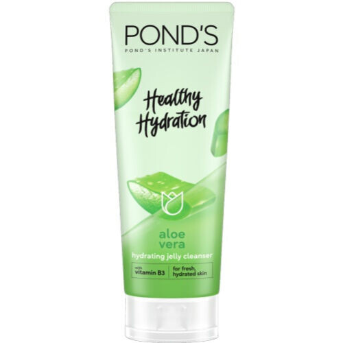 Ponds Healthy Hydration Aloe Vera Hydrating Jelly Cleanser With Vitamin B3