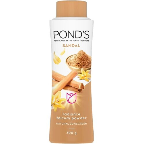 Sandal Radiance Talcum Powder, Natural Sunscreen