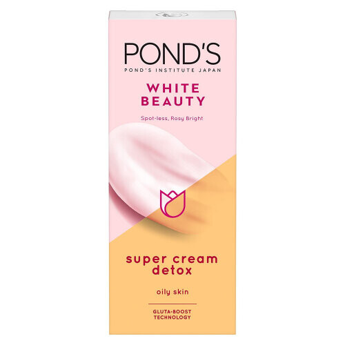 White Beauty Day Cream Detox For Oily Skin