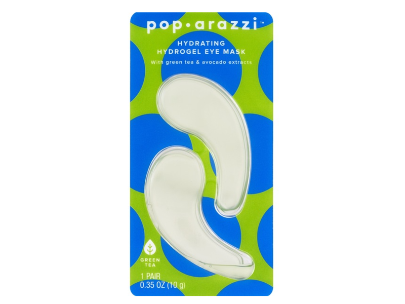Pop. Arazzi Hydrogel Eye Mask, Green Tea & Avocado Extracts, 0.35 oz/10 g
