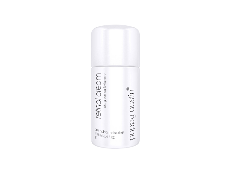 Poppy Austin Rentinol Cream, Green Tea & Vitamin E, 3.4 fl oz/100 mL