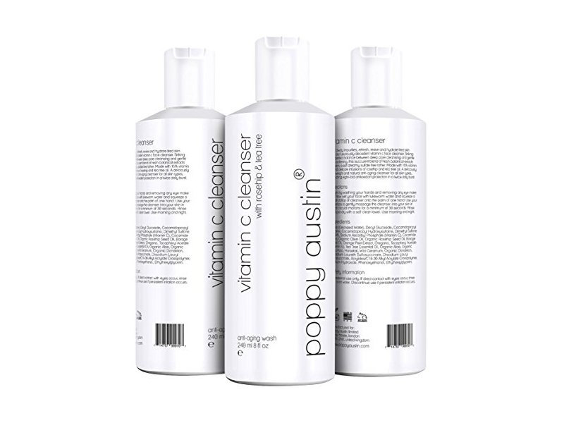 Poppy Austin Vitamin C Facial Cleanser 15% 240ml