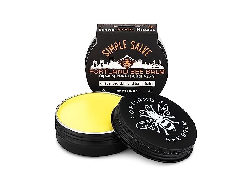 Portland Bee Balm Simple Salve Skin & Hand Balm, 2 oz/56 g