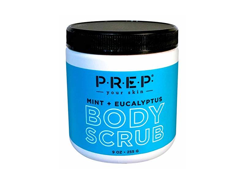 Prep Your Skin Body Scrub, Mint + Eucalyptus, 9 oz/255 g