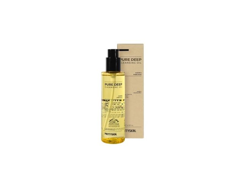 Prettyskin Pure Deep Cleansing Oil, Aha + Bha + Pha, 6.76 fl oz/200 mL