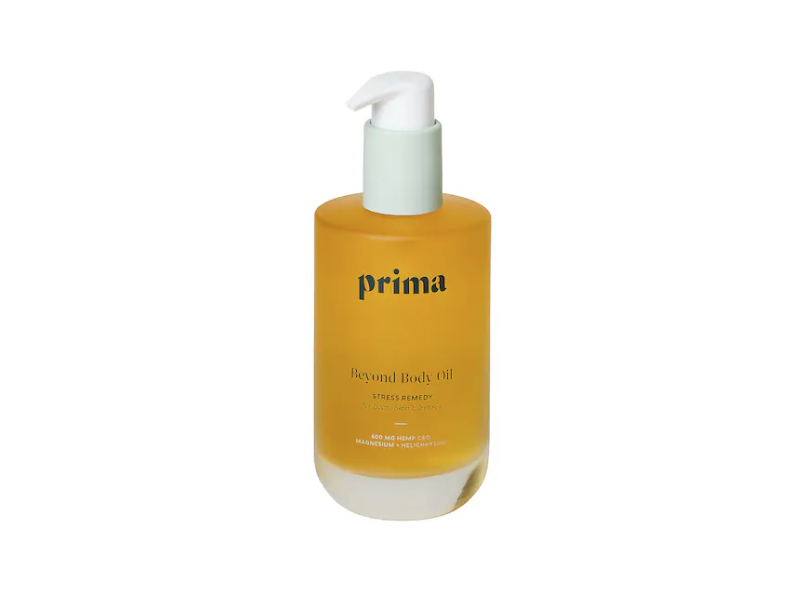 Prima Beyond Body Oil, Stress Remedy, Magnesium + Helichrysum, 6 fl oz/177 mL